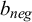 b Subscript n e g