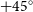 plus 45 Superscript ring
