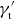 gamma prime Subscript t