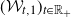 left parenthesis script upper W Subscript t comma 1 Baseline right parenthesis Subscript t element of double struck upper R Sub Subscript plus