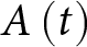 upper A left parenthesis t right parenthesis