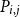 upper P Subscript i comma j