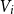 upper V Subscript i