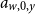 a Subscript w comma 0 comma y