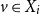 v element of upper X Subscript i