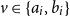 v element of StartSet a Subscript i Baseline comma b Subscript i Baseline EndSet