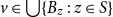 v element of union StartSet upper B Subscript z Baseline colon z element of upper S EndSet