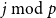j mod p