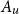 upper A Subscript u