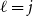 script l equals j