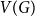 upper V left parenthesis upper G right parenthesis