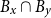 upper B Subscript x Baseline intersection upper B Subscript y