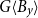 upper G left angle bracket upper B Subscript y Baseline right angle bracket