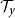 script upper T Subscript y