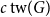 c normal t normal w left parenthesis upper G right parenthesis