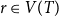 r element of upper V left parenthesis upper T right parenthesis