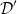 script upper D prime