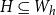 upper H subset of or equal to upper W Subscript h