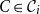 upper C element of script upper C Subscript i