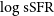 log normal s normal upper S normal upper F normal upper R