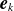 bold italic e Subscript k