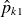 ModifyingAbove p With caret Subscript k Baseline 1