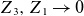 upper Z 3 comma upper Z 1 right arrow 0