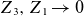 upper Z 3 comma upper Z 1 right arrow 0