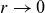 r right arrow 0