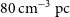 80 normal c normal m Superscript negative 3 Baseline normal p normal c
