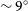 tilde 9 Superscript ring