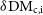 delta normal upper D normal upper M Subscript normal c comma normal i