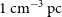1 normal c normal m Superscript negative 3 Baseline normal p normal c