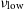 nu Subscript normal l normal o normal w