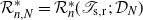 script upper R Subscript n comma upper N Superscript asterisk Baseline equals script upper R Subscript n Superscript asterisk Baseline left parenthesis script upper T Subscript normal s comma normal r Baseline semicolon script upper D Subscript upper N Baseline right parenthesis
