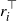 r Subscript i Superscript down tack