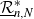 script upper R underbar Subscript n comma upper N Superscript asterisk