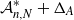 script upper A Subscript n comma upper N Superscript asterisk Baseline plus normal upper Delta Subscript upper A