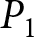 upper P 1