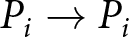 Pi right arrow Pi