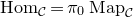 upper H o m Subscript script upper C Baseline equals pi 0 upper M a p Subscript script upper C