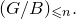 left parenthesis upper G divided by upper B right parenthesis Subscript less than or slanted equals n Baseline period