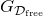 upper G Subscript script upper D Sub Subscript f r e e