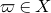 pi element of upper X