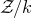 script upper Z divided by k