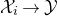 script upper X Subscript i Baseline right arrow script upper Y