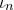 iota Subscript n