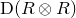 normal upper D left parenthesis upper R circled times upper R right parenthesis