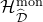 script upper H Subscript ModifyingAbove script upper D With caret Superscript m o n