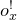 o Subscript x Superscript factorial
